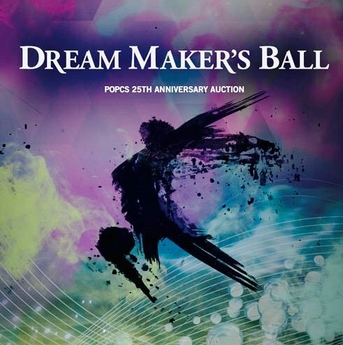 Dream Maker’s Ball: POPCS 25th anniversary auction identity.