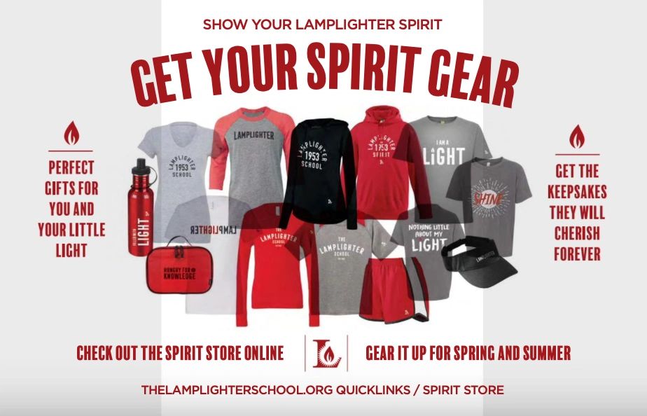 Spirit-gear promotional collection.